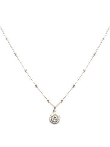 Sri Yantra Extra-Small Pendant-Silver