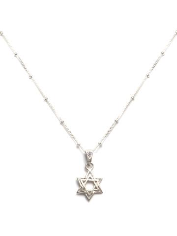 Jewish Star Necklace