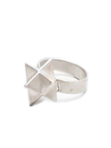 Sacred Geometry Star Ring-Silver