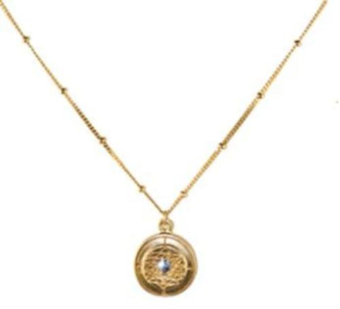 Sri Yantra a Medium Pendant-Vermeil