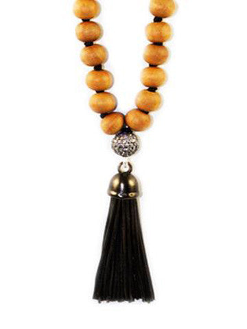 Mala Sandalwood with Diamond Bead