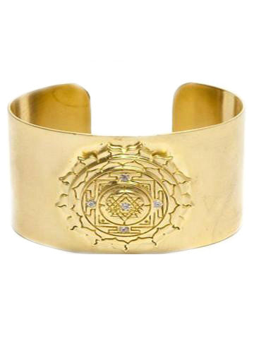 Sri Yantra Cuff