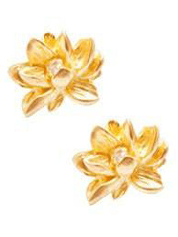 Lotus Flower Earring