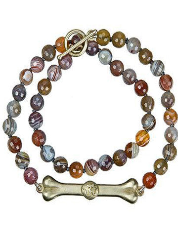 Double Wrap Bodhi Bar Bracelet- Multicolor