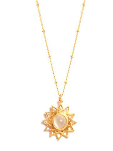 Dodecagram Necklace Vermeil