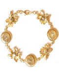 Lotus and Sri Yantra Bracelet