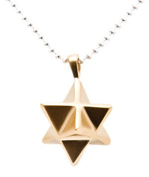 Star Tetrahedron-Bronze/Sterling