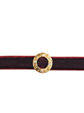 Velvet Choker Open Disk